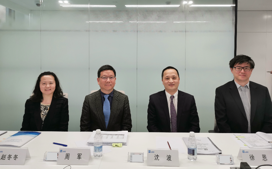 上海医药领导和保荐代表人参加发审会